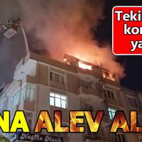 Tekirdağ'da korkutan yangın