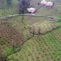 Trabzon'da heyelan korkusu