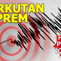 Tunceli'de deprem! Halk panik içinde