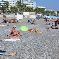 Turistler değil Türkler plajları doldurdu