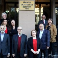 Türkiye Gazeteciler Cemiyeti Yönetim Kurulu görev dağılımı yaptı