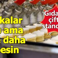 Uluslararası gıda şirketlerinin çifte standardı