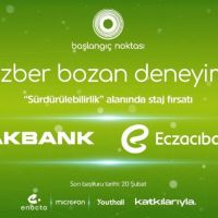 Üniversite öğrencilerine Akbank ve Eczacıbaşı'nda staj fırsatı