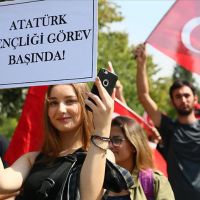 PKK'ya tepki için yürüdüler
