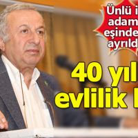 Ünlü iş insanı Başaran Ulusoy, 40 yıllık eşinden boşandı