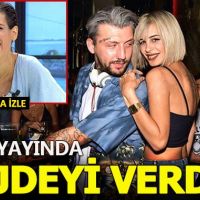 Ünlü oyuncu canlı yayında müjdeli haberi duyurdu