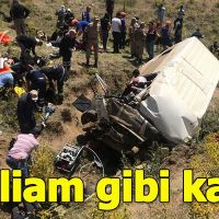 Van'da feci kaza: 15 ölü, 27 yaralı