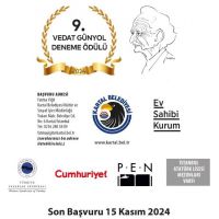 Vedat Günyol 9. Deneme Ödülü Yarışması İçin Başvurular Alınmaya Başlandı