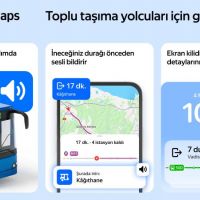 Yandex Maps'ten toplu taşıma navigasyon özellikleri