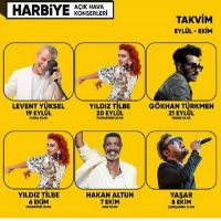 Yaz Bitse de Harbiye'de Konserler Devam Ediyor!