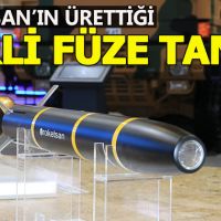 Yerli füze Tanok tanıtıldı