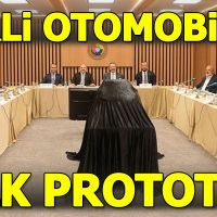 Yerli otomobilin prototipi sergilendi