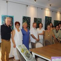 ZEYTİNE SANATLA CANSUYU: ŞEYDA GÜRSOY ÇOBAN'DAN “ZEYTİNE UMUT” SERGİSİ
