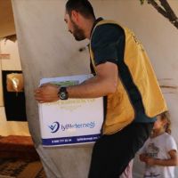 İyilik Derneğinden Suriye'deki ihtiyaç sahiplerine gıda yardımı