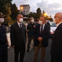 İçişleri Bakan Yardımcısı Erdil, Rize'de trafik denetimine katıldı:
