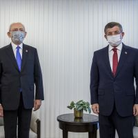 Kılıçdaroğlu'dan Davutoğlu'na ziyaret (1)