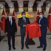 Musa Aydın'dan Batman Petrolspor Güreş Takımı'na ziyaret