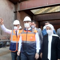Ulaştırma ve Altyapı Bakanı Karaismailoğlu Malatya'da incelemelerde bulundu