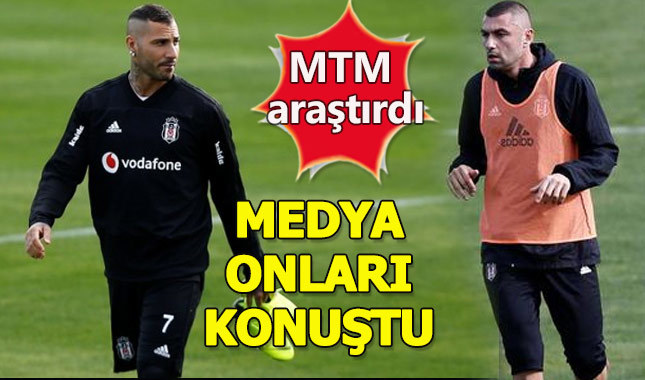 Burak Yılmaz ve Quaresma el ele gündemde