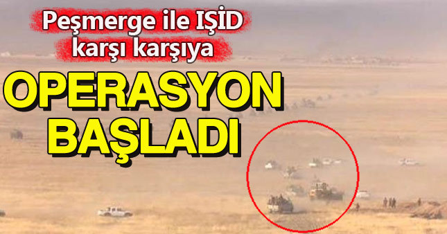 Peşmergeler IŞİD'i bombalıyor