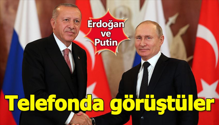 Cumhurbaşkanı Erdoğan ve Putin görüştüler