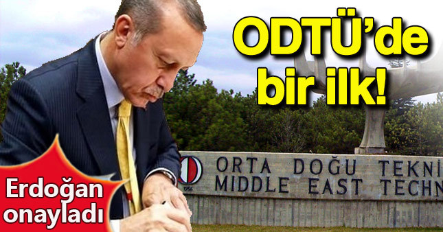 ODTÜ'de 24 yıl sonra bir ilk