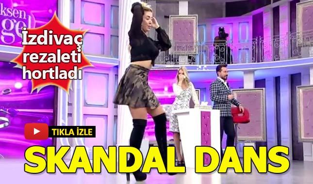 Gelin adayından skandal dans!