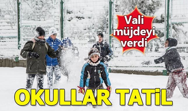 İstanbul'da yarın okullar tatil mi 25 Şubat 2019 Pazartesi | İstanbul Valiliğinden son dakika açıklaması
