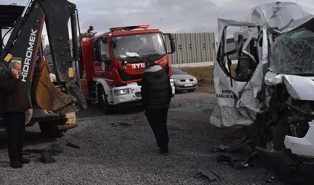 Tekirdağ'da korkunç kaza: 14 yaralı 