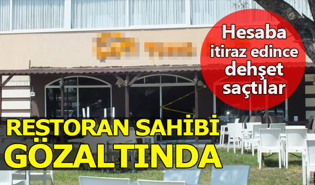 Antalya'da taksicinin döverek öldürüldüğü restoranın sahibi gözaltında