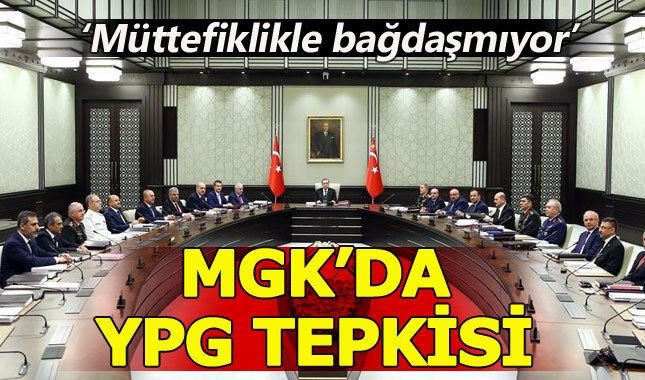 MGK'dan ABD'ye YPG tepkisi