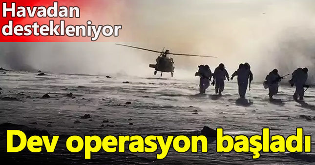 Tendürek Dağı'nda PKK operasyonu
