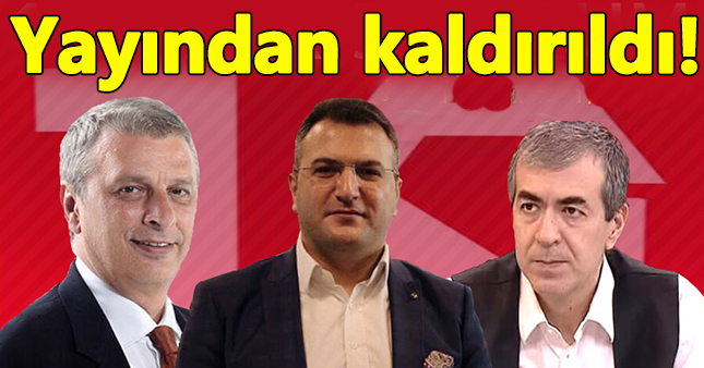 “1 Haber 3 Yorum” yayından kaldırıldı