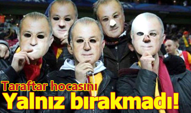 10 maç ceza alan Fatih Terim'i taraftar yalnız bırakmadı