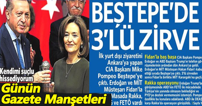 10 şubat gazete manşetleri