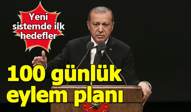 100 günlük eylem planı nedir hangi projeler yer alıyor?
