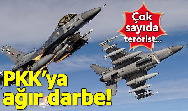 11 PKK'lı terörist etkisiz hale getirildi