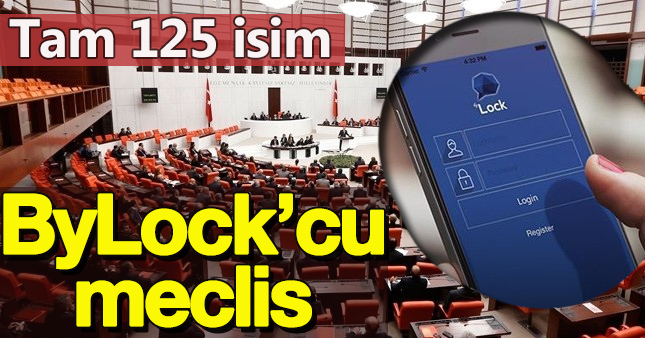 125 Milletvekili ByLock'cu çıktı!