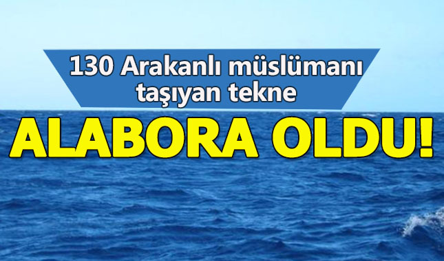 130 Arakanlı müslümanın bulunduğu bot batttı!