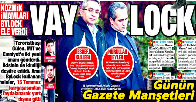 14 şubat gazete manşetleri