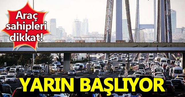 15 Temmuz Şehitler Köprüsü gişeleri kaldırılıyor