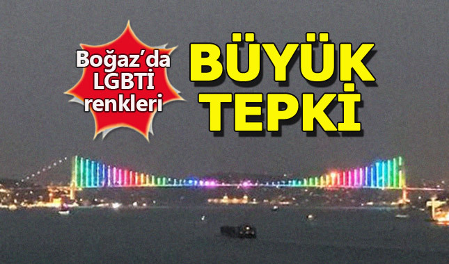 15 Temmuz Şehitler Köprüsü'ndeki aydınlatma tepki çekti 