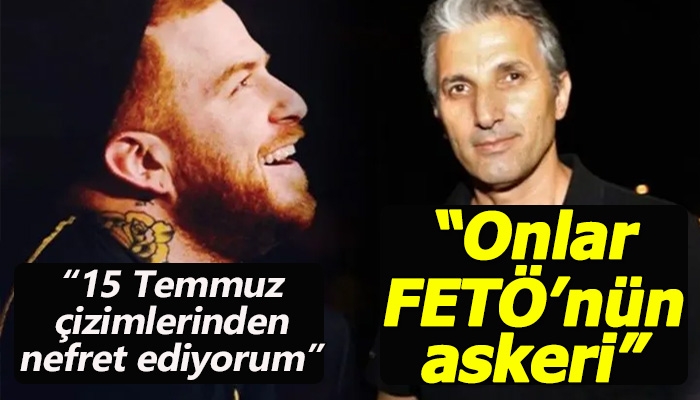 15 Temmuz çizimlerine tepki gösteren Gökhan Özoğuz'a Nedim Şener'in tepkisi