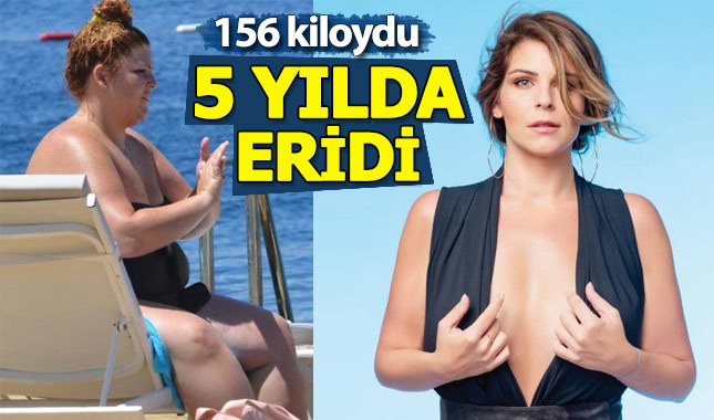 156 kilodan zayıflayan Pelin Öztekin'in mucize değişimi...