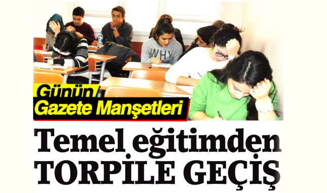 17 Eylül 2017 Gazete Manşetleri