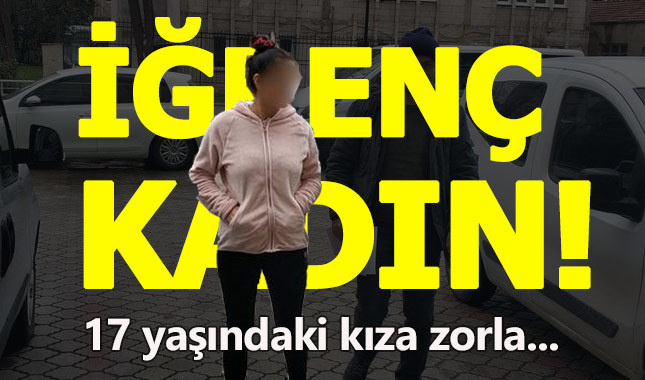 17 yaşındaki kızı erkeklere pazarlayan kadın gözaltına alındı