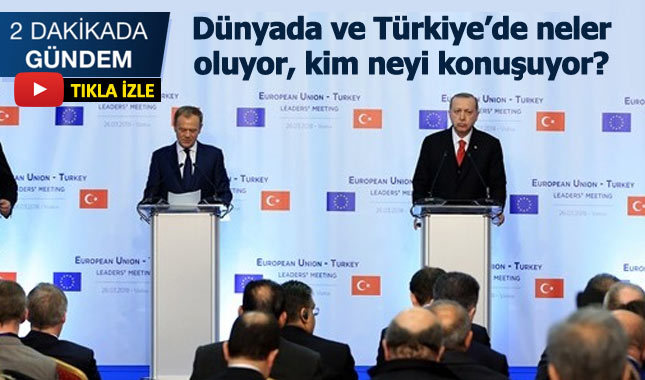 2 Dakikada Gündem (26.03.2018)