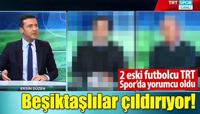2 eski futbolcu TRT'de yorumcu oldu