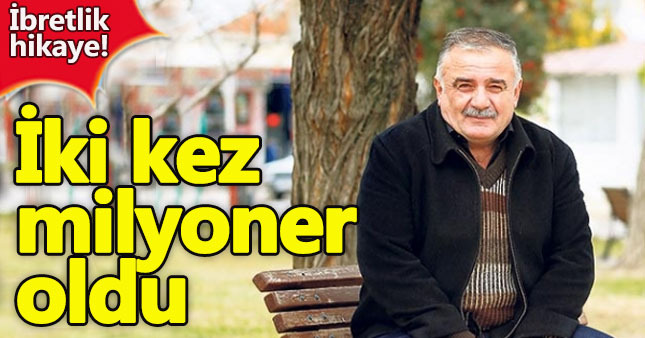 2 kere milli piyango kazandı ama...