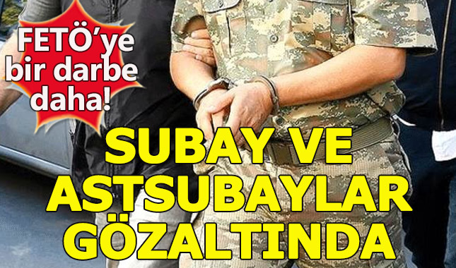 20 ilde FETÖ operasyonu:35 Subay ve Astsubay gözaltında